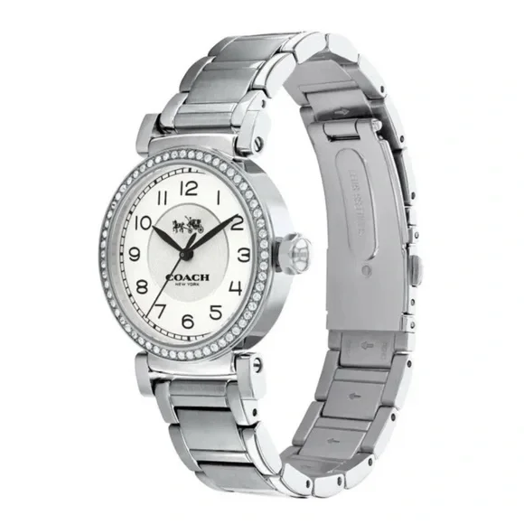 New Coach Madison Women's White Dial Stainless Steel Watch 14502396 - Picture 2 of 4